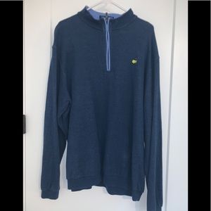 Masters collection cashmere 1/4 zip